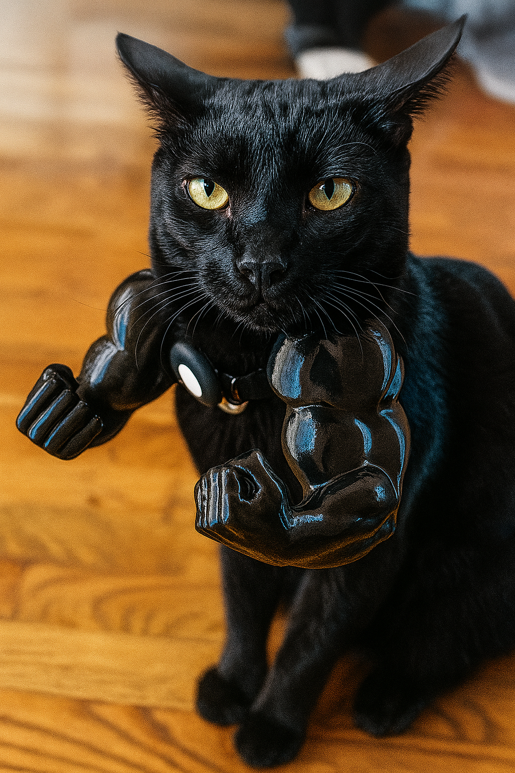 Cat Muscle Arms