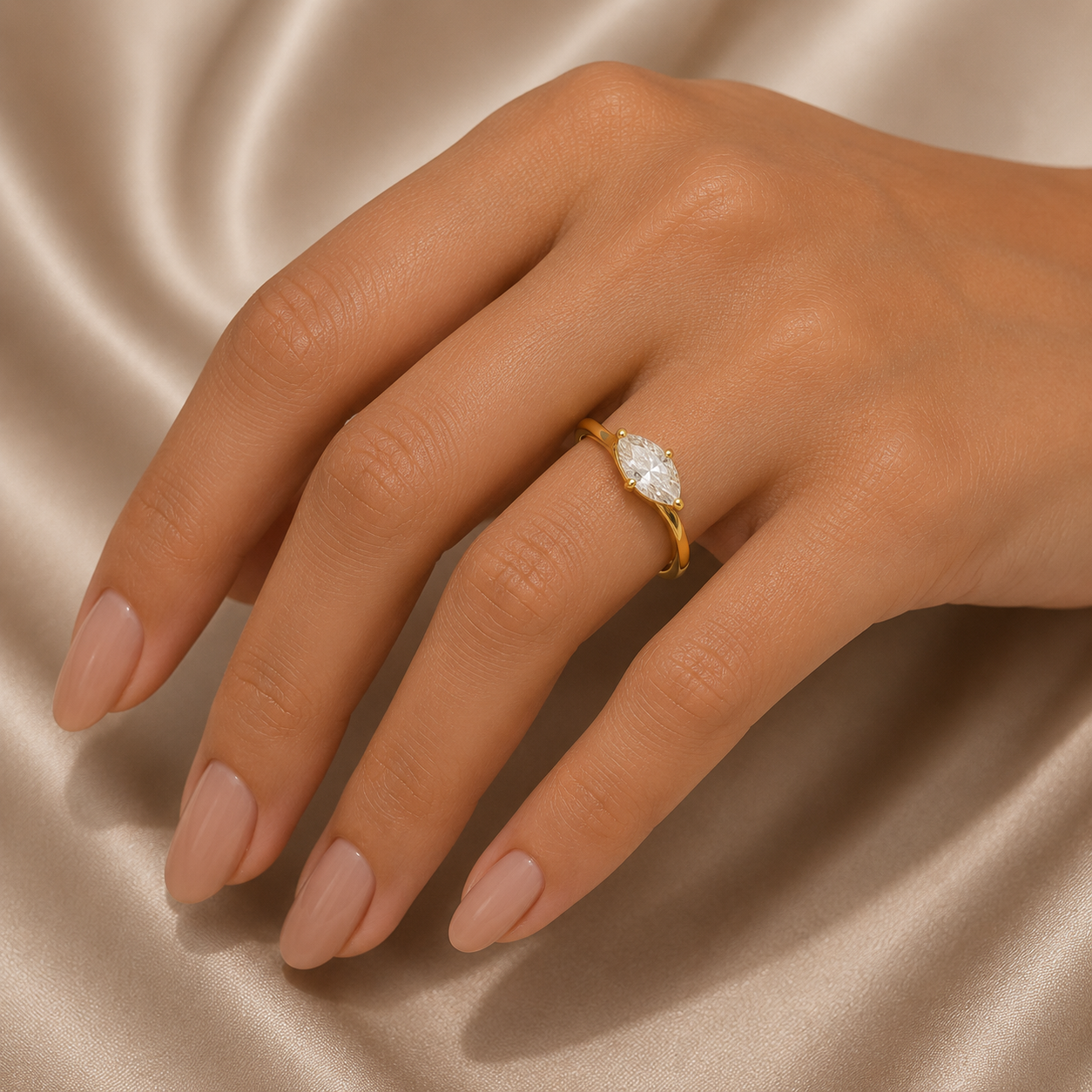 The Navette Ring