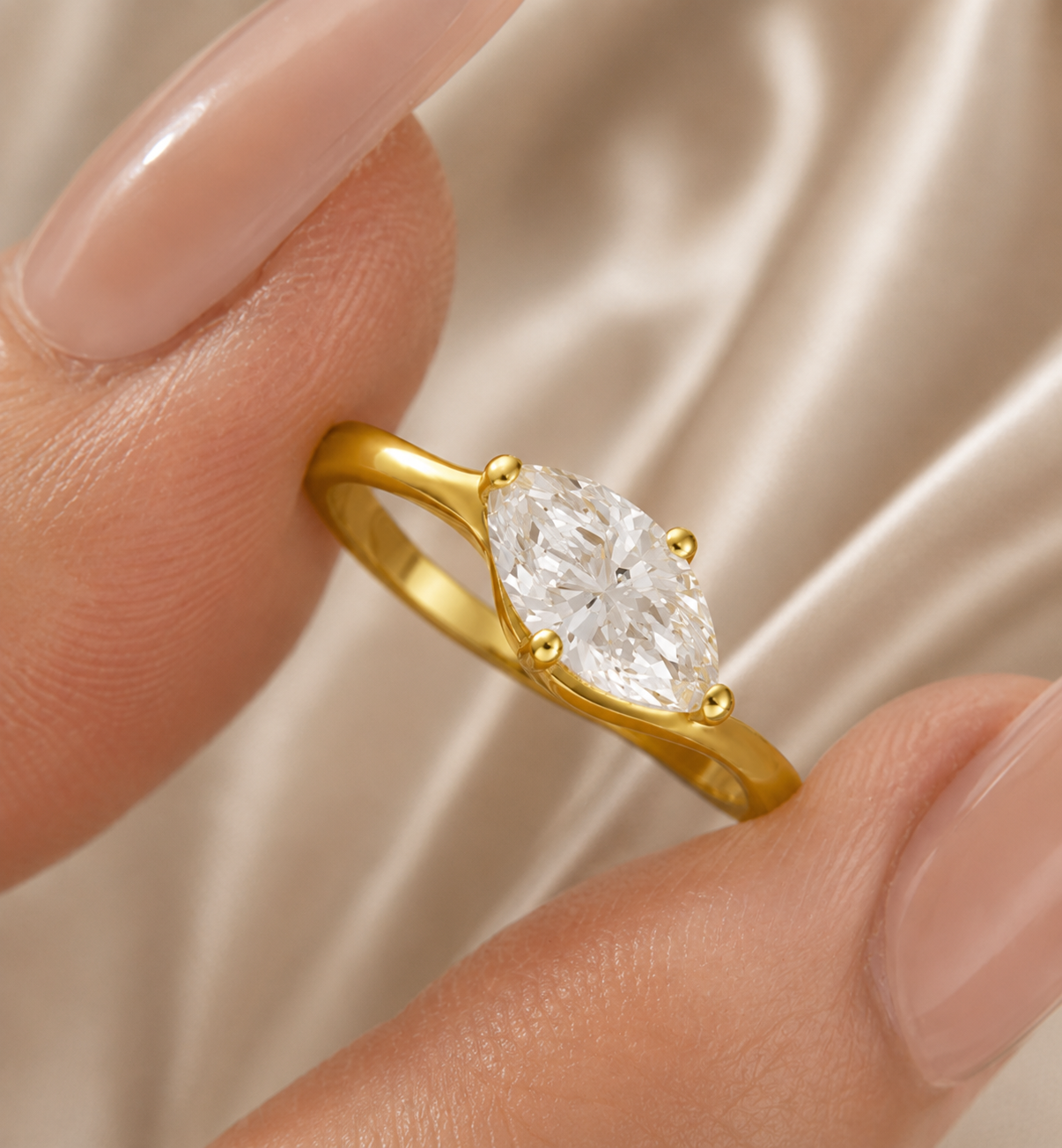 The Navette Ring