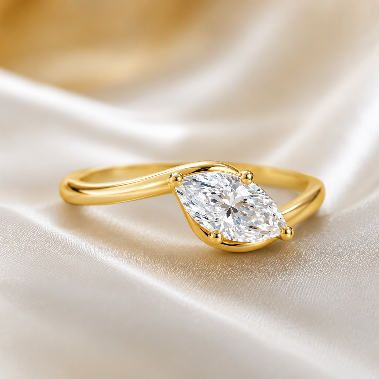 The Navette Ring