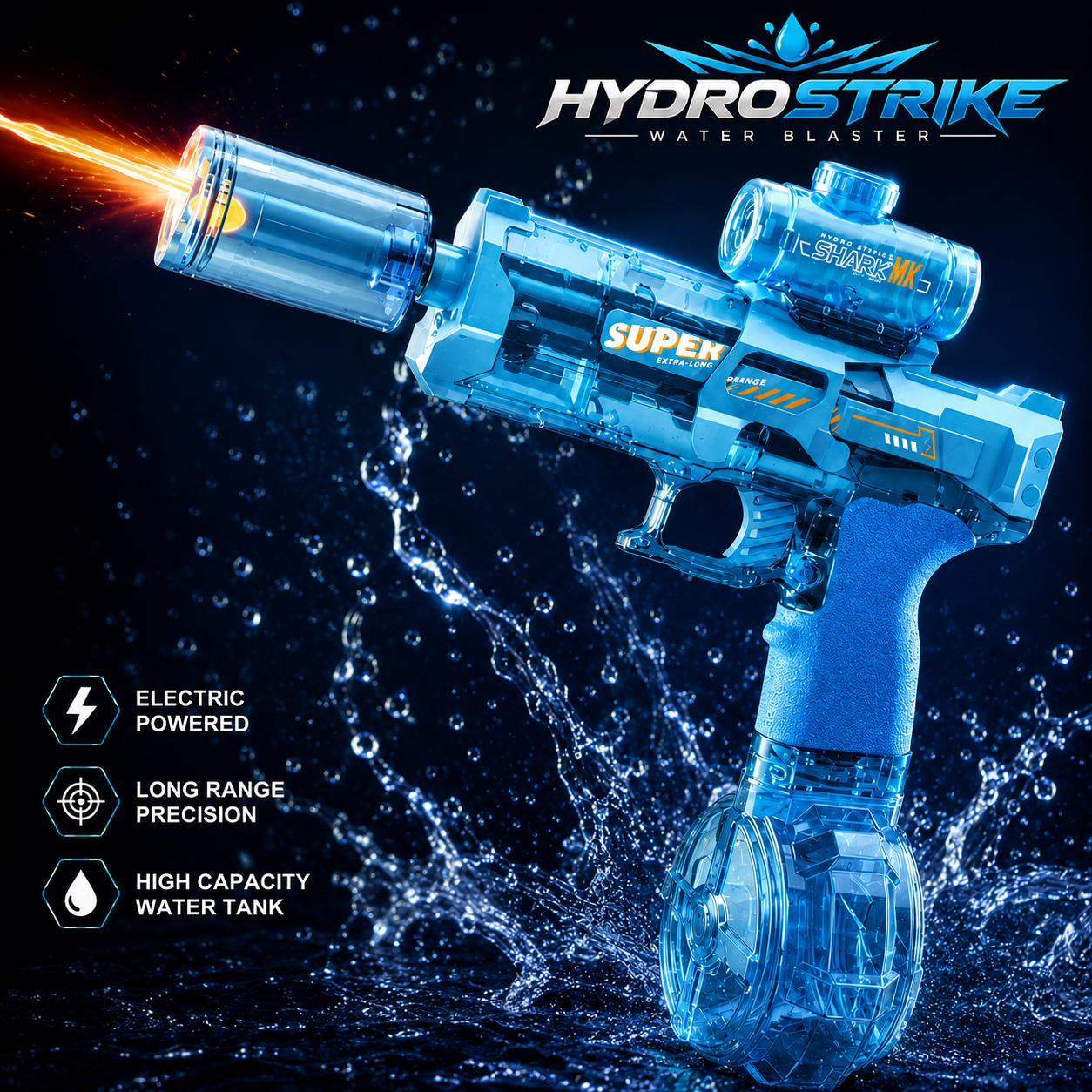 HydroStrike — Electric Water Blaster