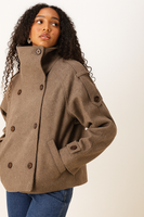 Cropped Trench Coat