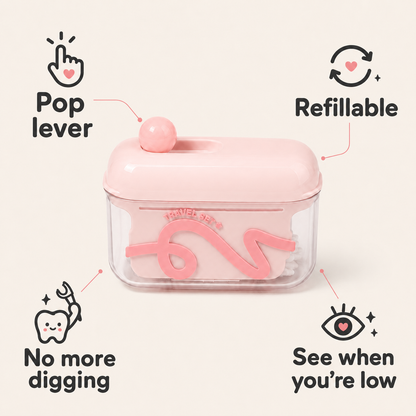 PopFloss — Refillable Floss Pick Dispenser