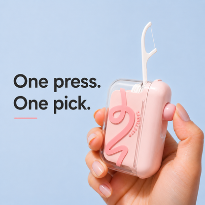 PopFloss — Refillable Floss Pick Dispenser