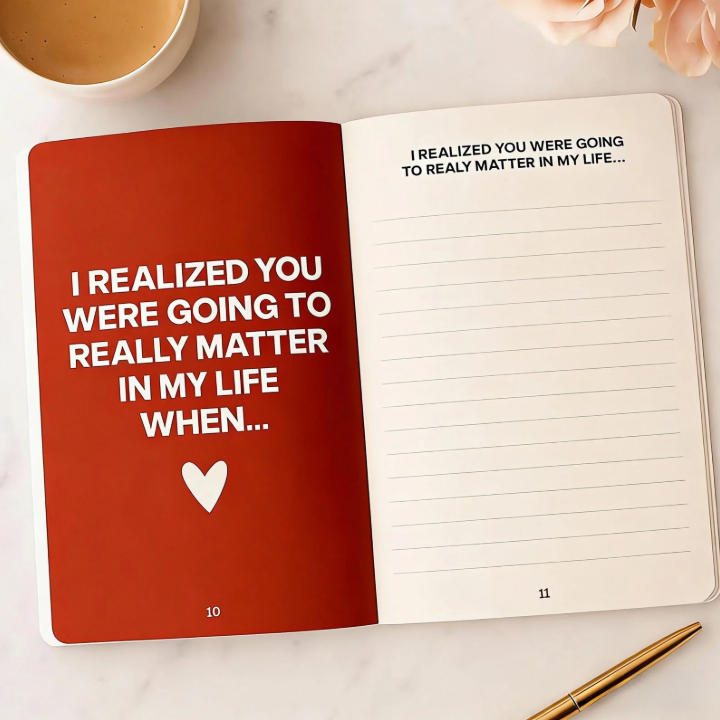 "This is Why You're Mine" - A Romantic Keepsake Book