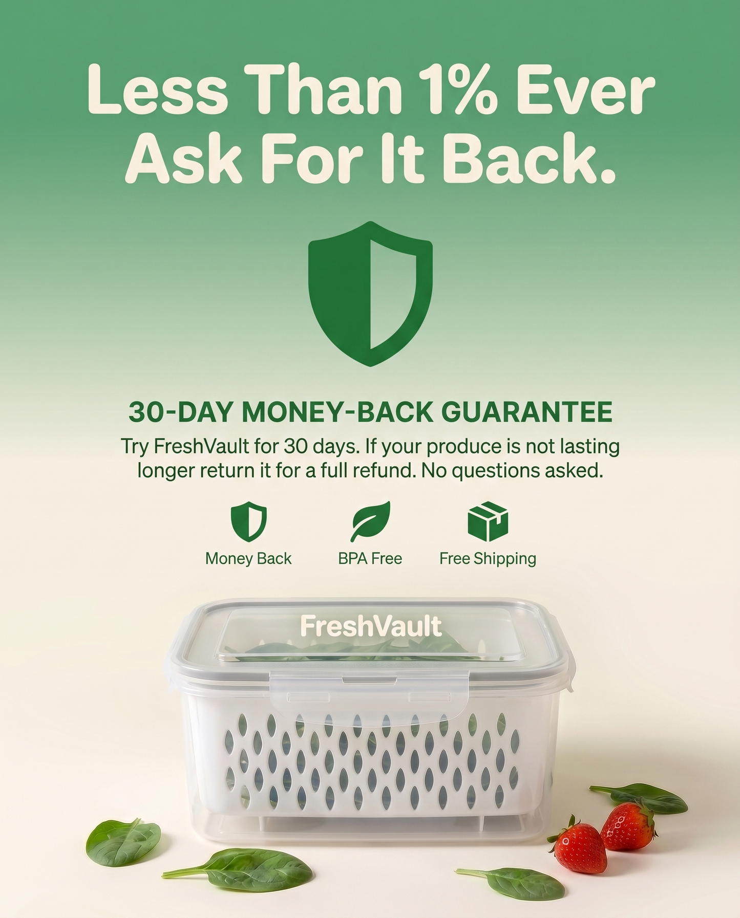 FreshVault 4-in-1 Produce Keeper Set